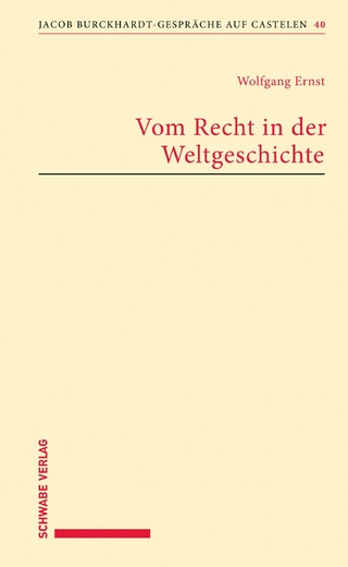 Vom Recht in der Weltgeschichte