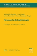 Korpusgest&uuml;tzte Sprachanalyse - 