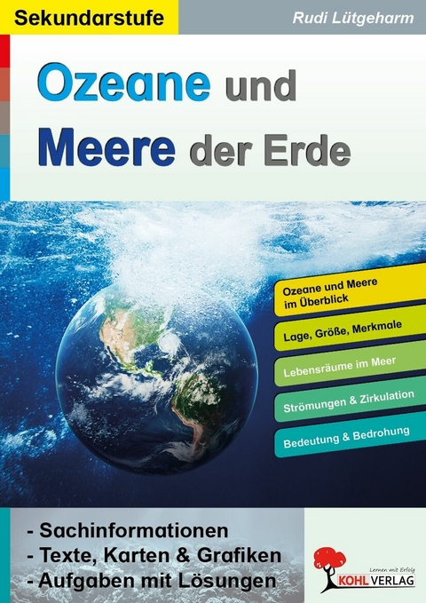 Ozeane und Meere der Erde -  Rudi L&uuml;tgeharm