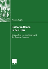 DoktorandInnen in den USA - Antonia Kupfer