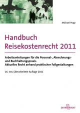 Handbuch Reisekostenrecht 2011 - Popp, Michael