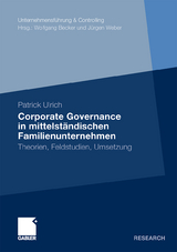 Corporate Governance in mittelst&auml;ndischen Familienunternehmen - Patrick Ulrich