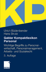 Gabler Kompaktlexikon Personal - Ulrich B&uuml;denbender, Hans Strutz