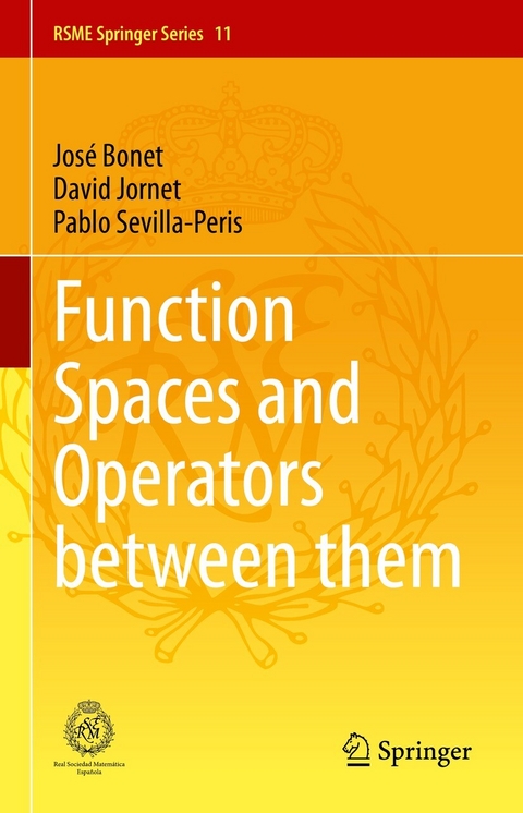 Function Spaces and Operators between them - Jos&eacute; Bonet, David Jornet, Pablo Sevilla-Peris