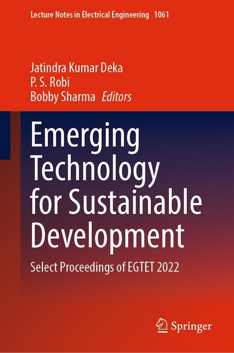 Emerging Technology for Sustainable Development - 
