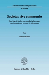 Societas sive communio. - Simon Blath