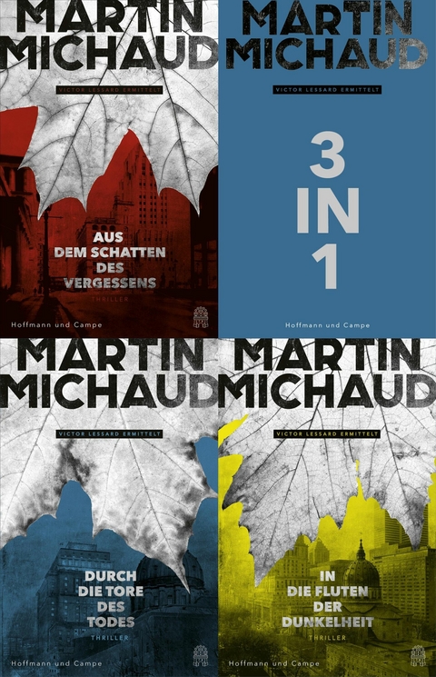 Victor Lessard ermittelt in Aus dem Schatten des Vergessens - Durch die Tore des Todes - In die Fluten der Dunkelheit -  Martin Michaud