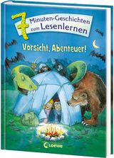 Lesel&ouml;wen - Das Original - 7-Minuten-Geschichten zum Lesenlernen - Vorsicht, Abenteuer!