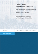 "Stellt alles Trennende zur&uuml;ck!" - 