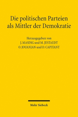 Die politischen Parteien als Mittler der Demokratie