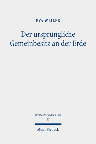 Der ursprüngliche Gemeinbesitz an der Erde