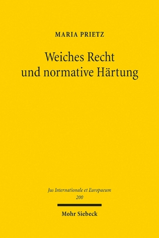 Weiches Recht und normative Härtung