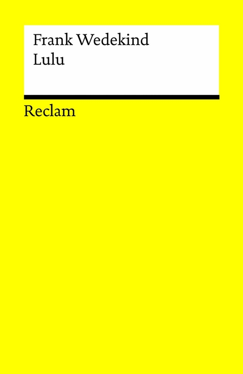Lulu - Frank Wedekind