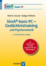 SimA®-basic-PC – Gedächtnistraining und Psychomotorik, Version 2.0 - Oswald, Wolf D.; Wilhelm, Rüdiger