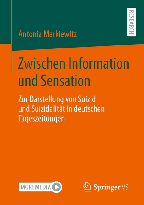 Zwischen Information und Sensation - Antonia Markiewitz