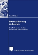 Dezentralisierung im Konzern - Timo M. K&auml;fer