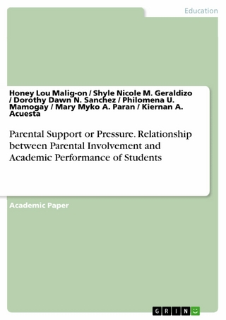 Parental Support or Pressure. Relationship between Parental Involvement and Academic Performance of Students