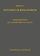 Regesta Pontificum Romanorum -  Philipp Jaff&eacute;
