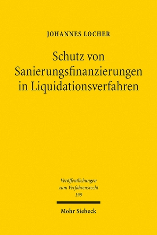 Schutz von Sanierungsfinanzierungen in Liquidationsverfahren
