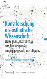 Kunstforschung als &auml;sthetische Wissenschaft - 