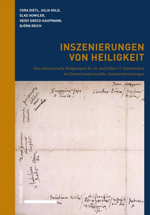 Inszenierungen von Heiligkeit - Cora Dietl, Julia Gold, Heidy Greco-Kaufmann, Elke Huwiler, Bj&ouml;rn Reich