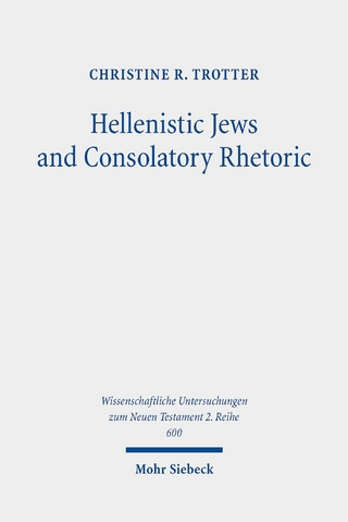 Hellenistic Jews and Consolatory Rhetoric