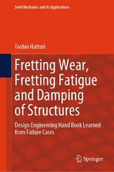 Fretting Wear, Fretting Fatigue and Damping of Structures -  Toshio Hattori