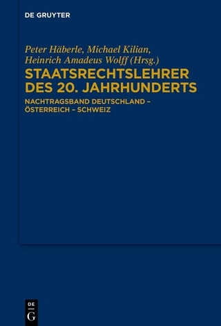 Staatsrechtslehrer des 20. Jahrhunderts