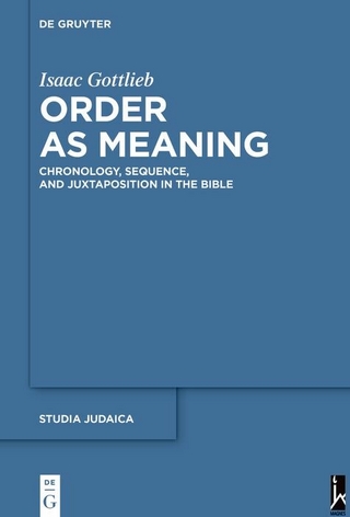 Order as Meaning