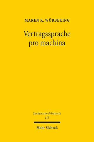 Vertragssprache pro machina
