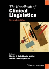 The Handbook of Clinical Linguistics - 