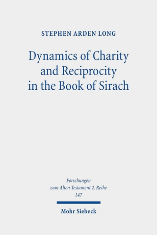 Dynamics of Charity and Reciprocity in the Book of Sirach