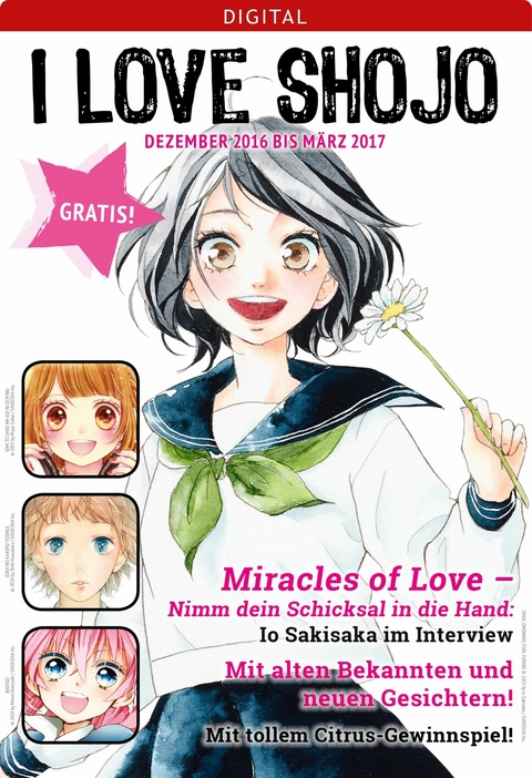 I love Shojo Magazin #9 -  Mayu Sakai,  Io Sakisaka,  Shiki Kawabata,  Minori Kurosaki