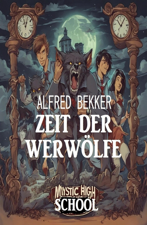 Mystic High School - Zeit der Werw&ouml;lfe -  Alfred Bekker