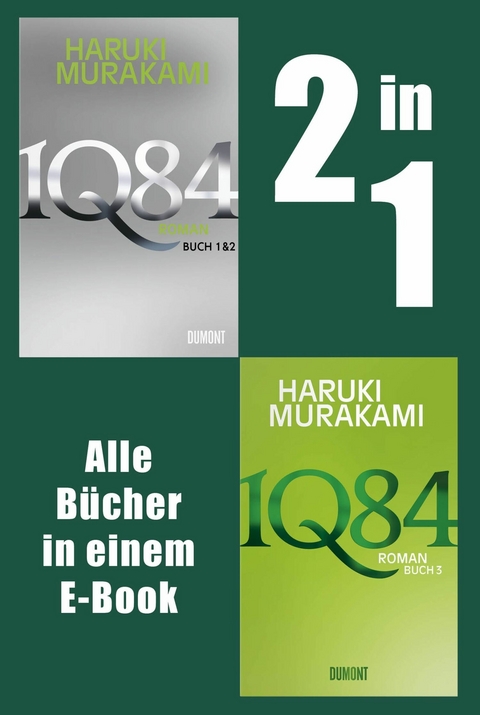 1Q84. Alle B&uuml;cher in einem E-Book - Haruki Murakami