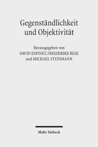 Gegenständlichkeit und Objektivität