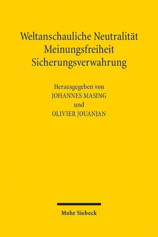 Weltanschauliche Neutralität, Meinungsfreiheit, Sicherungsverwahrung