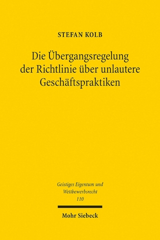 Die Übergangsregelung der Richtlinie über unlautere Geschäftspraktiken