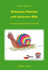 Schnecke Patricia und karierter Affe - Ursula J&uuml;rgensen