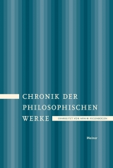 Chronik der philosophischen Werke