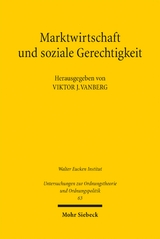Marktwirtschaft und soziale Gerechtigkeit - 