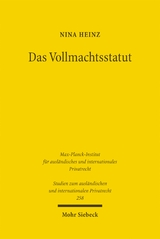 Das Vollmachtsstatut - Nina Heinz