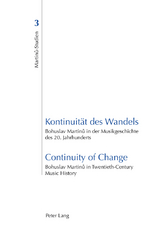 Kontinuitaet des Wandels- Continuity of Change - 