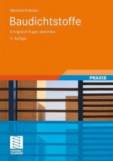 Baudichtstoffe - Manfred Pr&ouml;bster
