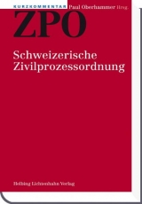Kurzkommentar ZPO - Stephen V. Berti, Alexander Brunner, Felix Dasser, Tanja Domej, Christian Fraefel, Urs Gloor, Ulrich Haas, Urs H. Hoffmann-Nowotny, Ingrid Jent-S&oslash;rensen, Regina Kiener, Sabine Kofmel Ehrenzeller, Georg Naegeli, Paul Oberhammer, Michael Schlumpf, Hans Schmid-H&uuml;ppi, Markus Schott, Yael Strub, Barbara Umbricht Lukas, Beatrice van de Graaf, Philipp Weber, Roger Weber