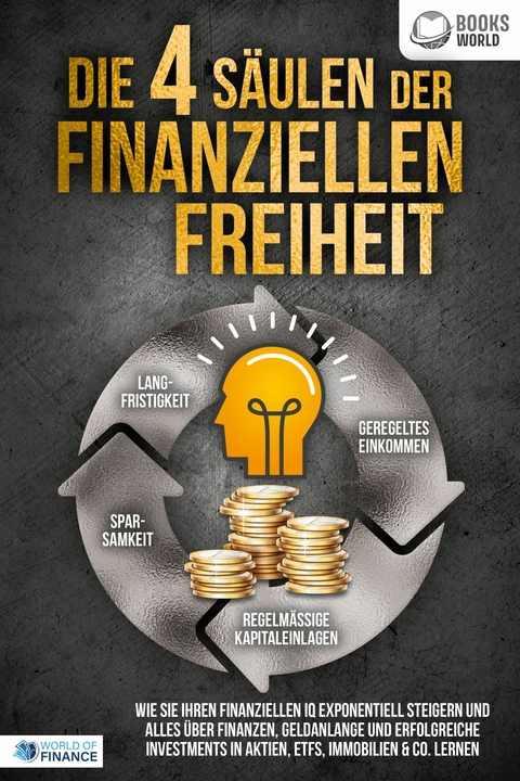 Die 4 S&auml;ulen der finanziellen Freiheit: Wie Sie Ihren finanziellen IQ exponentiell steigern und alles &uuml;ber Finanzen, Geldanlange und erfolgreiche Investments in Aktien, ETFs, Immobilien & Co. lernen - World of Finance