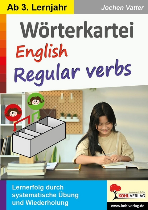 W&ouml;rterkartei English regular verbs -  Jochen Vatter