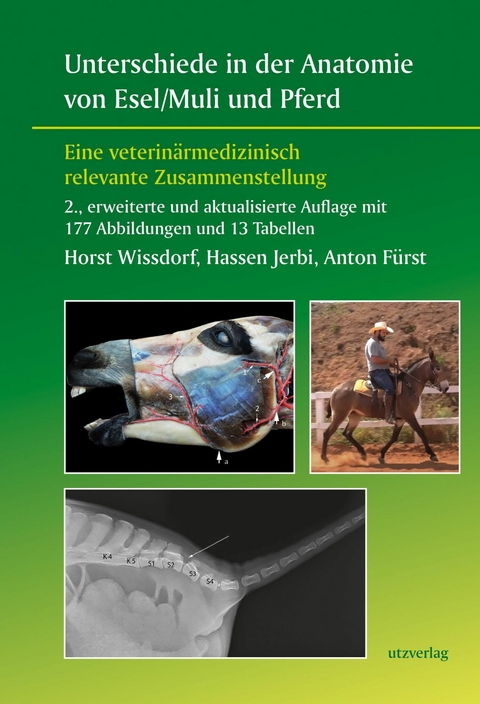 Unterschiede in der Anatomie von Esel/Muli und Pferd -  Horst Wissdorf,  Hassen Jerbi,  Anton Fürst
