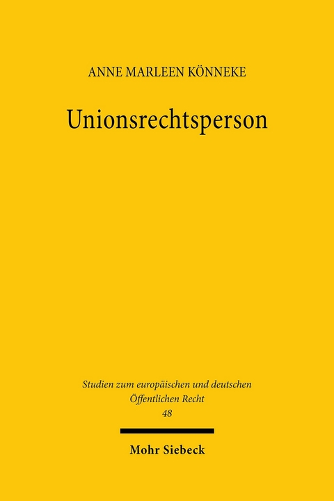 Unionsrechtsperson -  Anne Marleen K&ouml;nneke