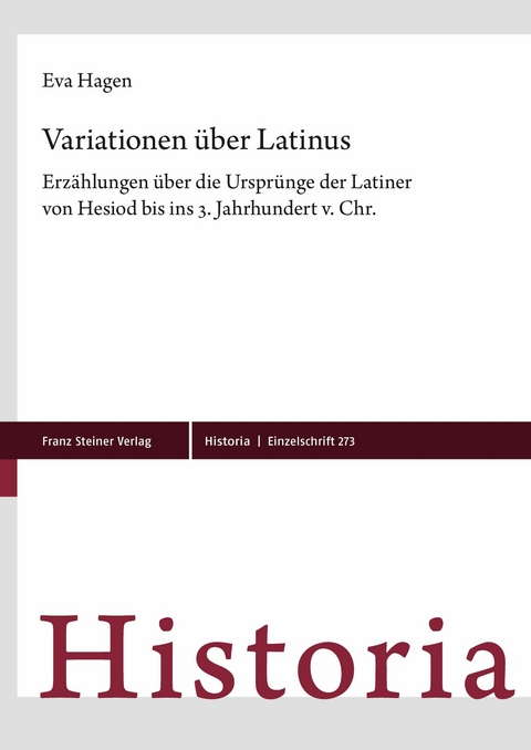 Variationen &uuml;ber Latinus -  Eva Hagen